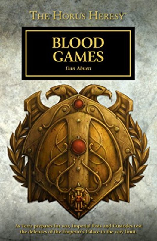 Book cover for "Blood Games" by Dan Abnett