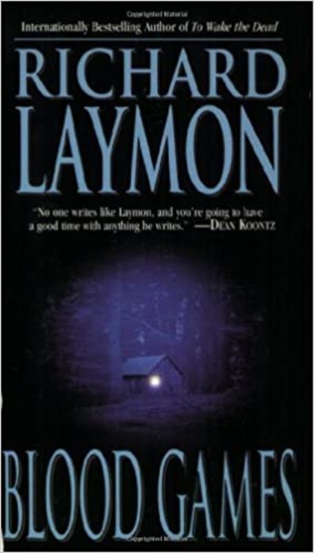 Book cover for "Blood Games" by Richard Laymon