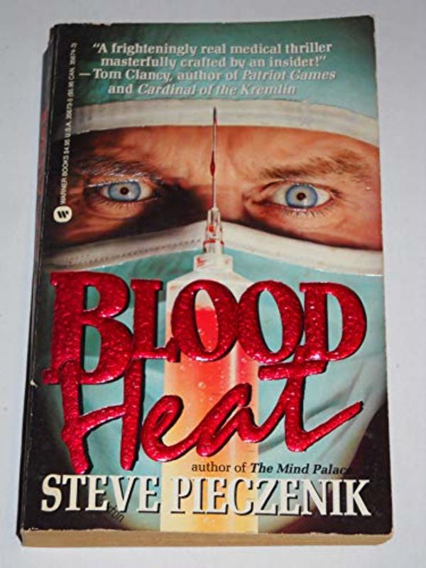 Book cover for "Blood Heat" by Steve Pieczenik