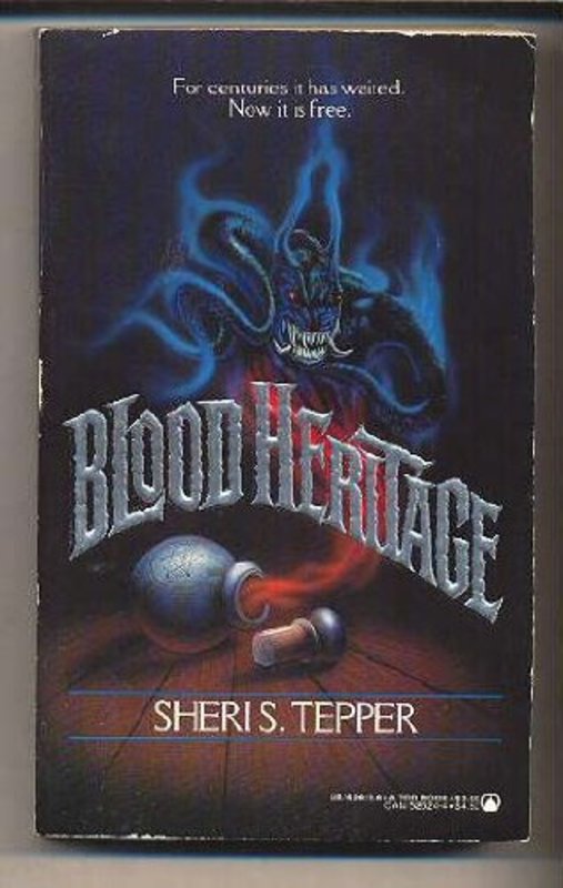 Book cover for "Blood Heritage" by Sheri S Tepper