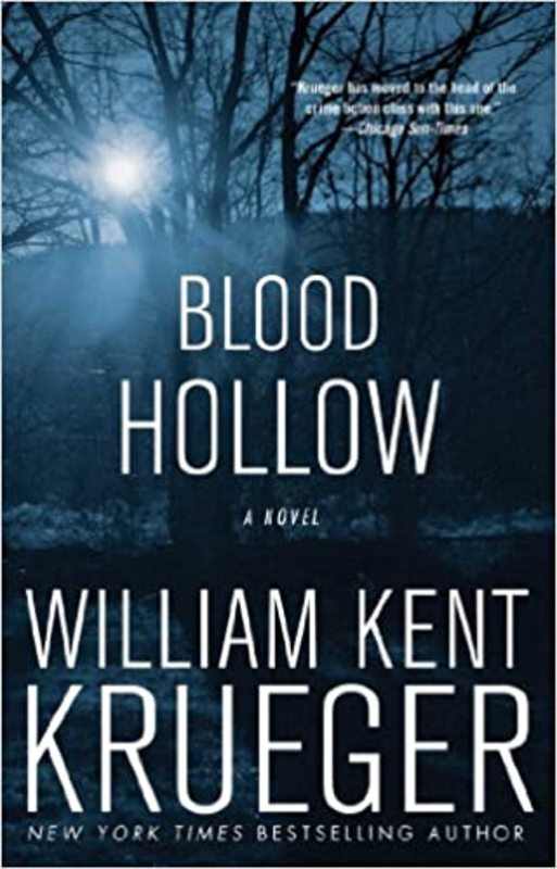 Book cover for "Blood Hollow" by William Kent Krueger