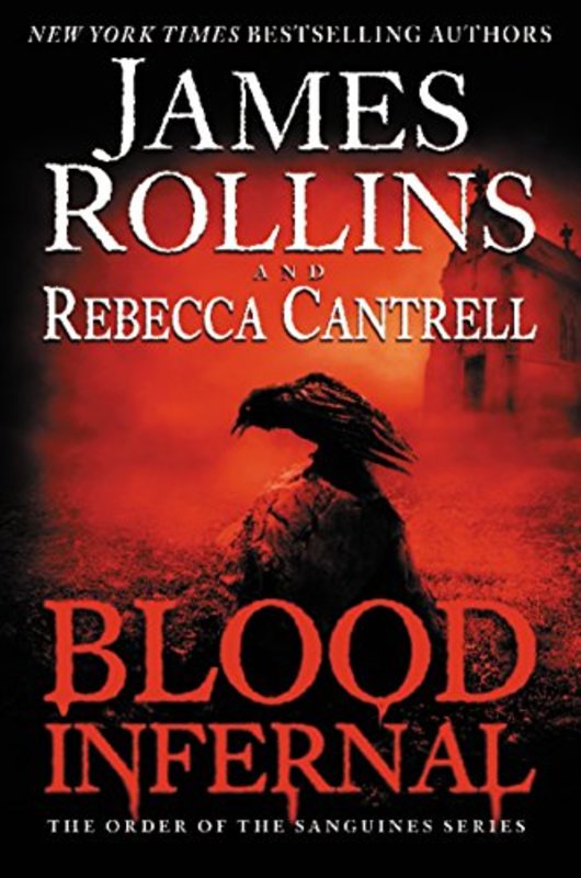 Book cover for "Blood Infernal" by James Rollins