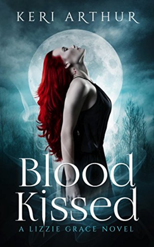 Book cover for "Blood Kissed" by Keri Arthur