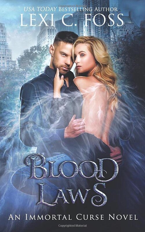 Book cover for "Blood Laws" by Lexi C Foss