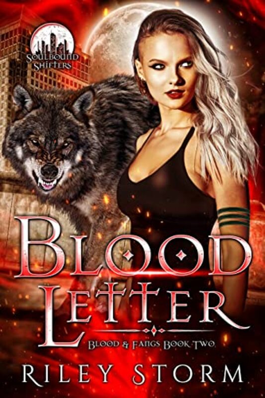 Book cover for "Blood Letter" by Riley Storm