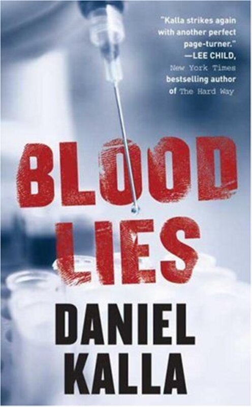 Book cover for "Blood Lies" by Daniel Kalla