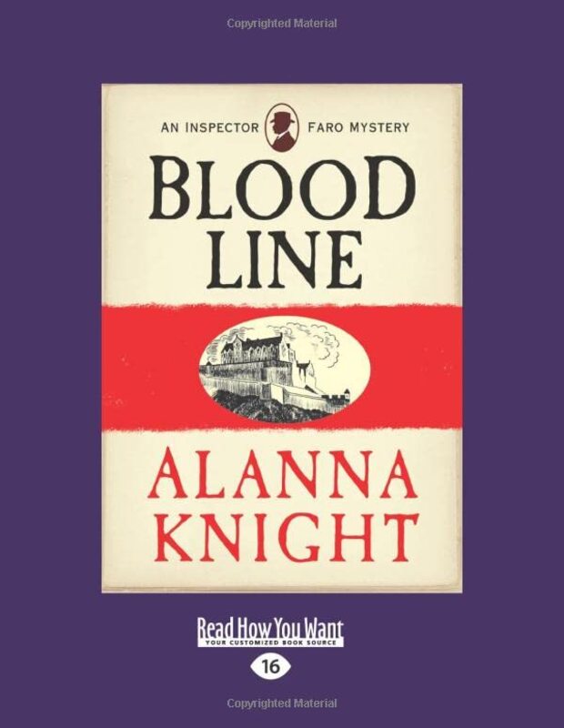 Book cover for "Blood Line" by Alanna Knight