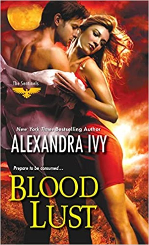 Book cover for "Blood Lust" by Alexandra Ivy