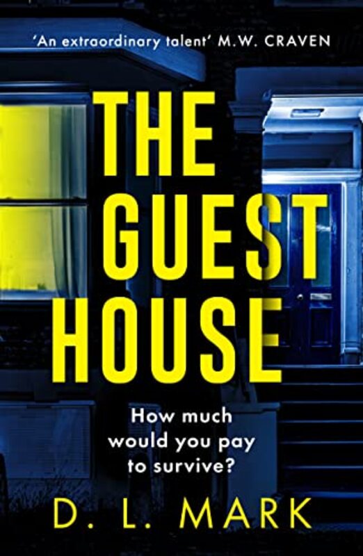 Book cover for "Blood Money / The Guest House" by David Mark