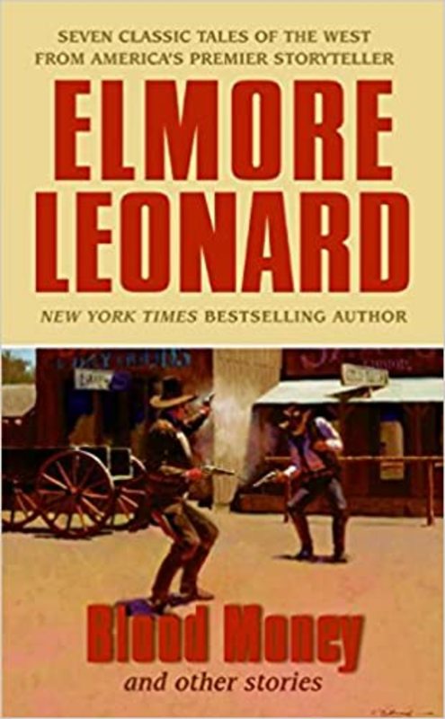 Book cover for "Blood Money and Other Stories" by Elmore Leonard