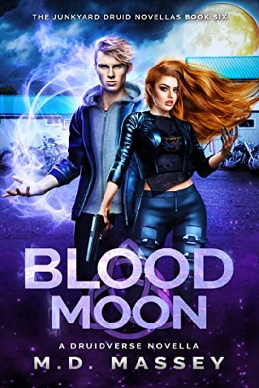 Book cover for "Blood Moon" by MD Massey
