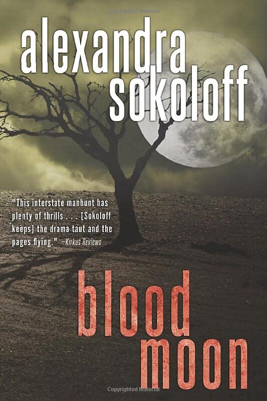 Book cover for "Blood Moon" by Alexandra Sokoloff