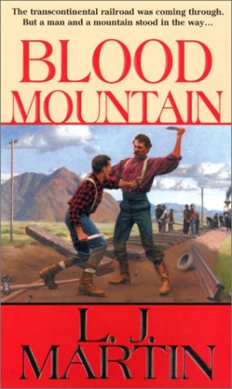 Book cover for "Blood Mountain" by LJ Martin