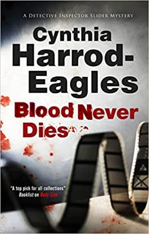 Book cover for "Blood Never Dies" by Cynthia Harrod Eagles