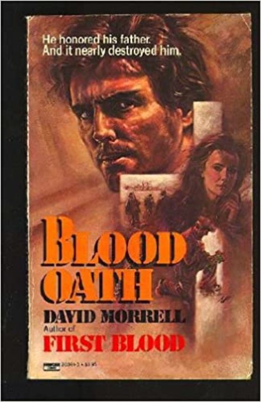 Book cover for "Blood Oath" by David Morrell