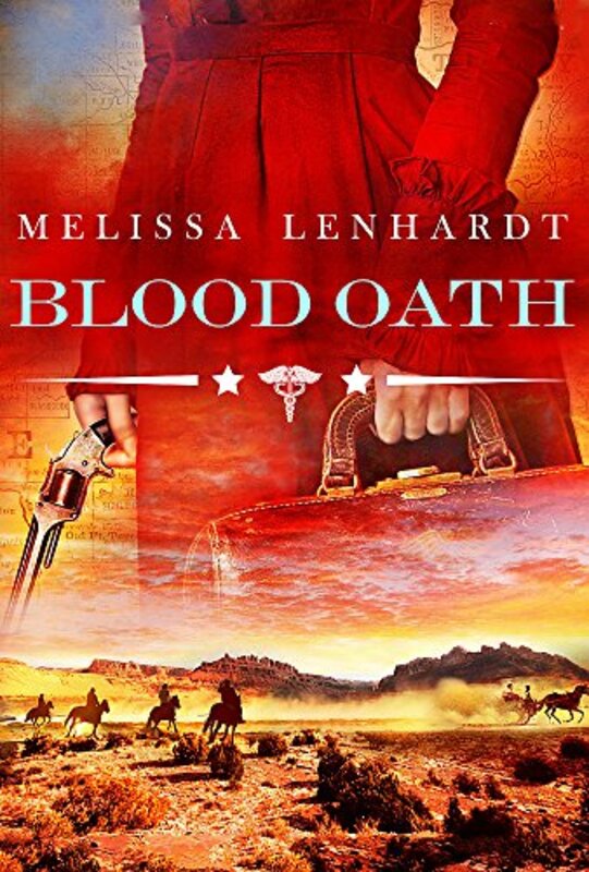 Book cover for "Blood Oath" by Melissa Lenhardt