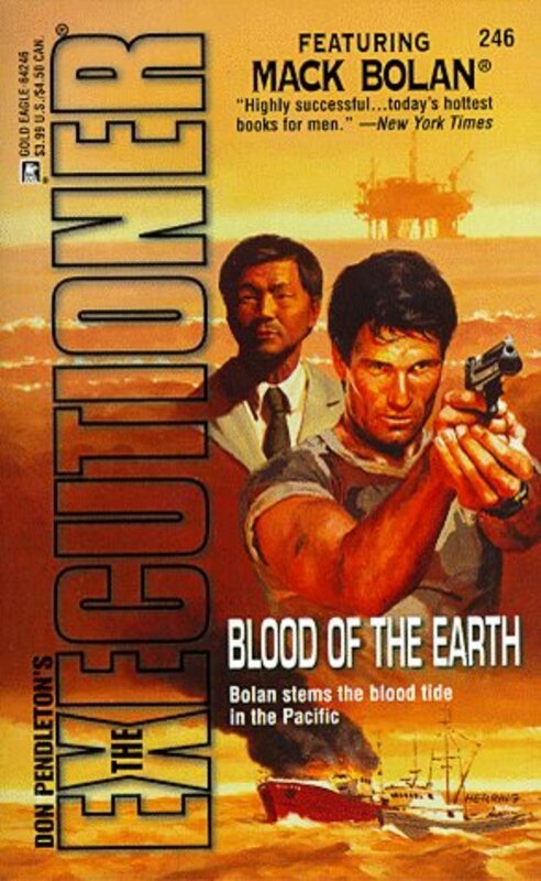Book cover for "Blood Of The Earth" by Don Pendleton