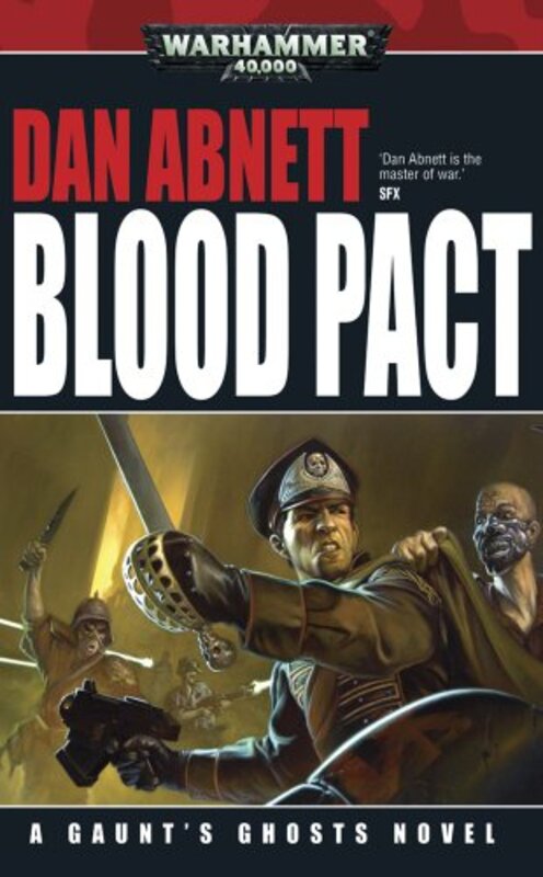 Book cover for "Blood Pact" by Dan Abnett