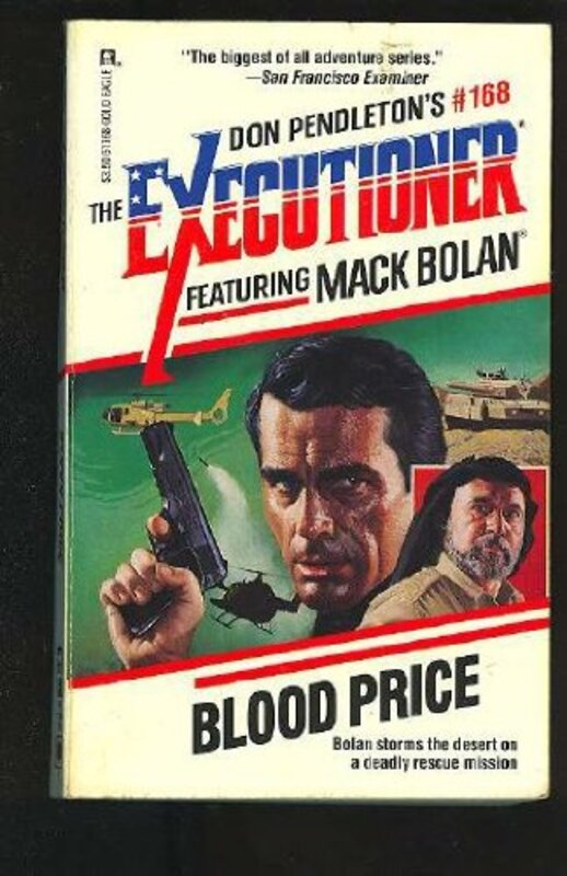 Book cover for "Blood Price" by Don Pendleton