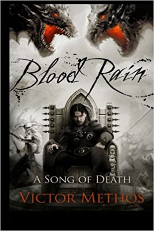 Book cover for "Blood Rain" by Victor Methos