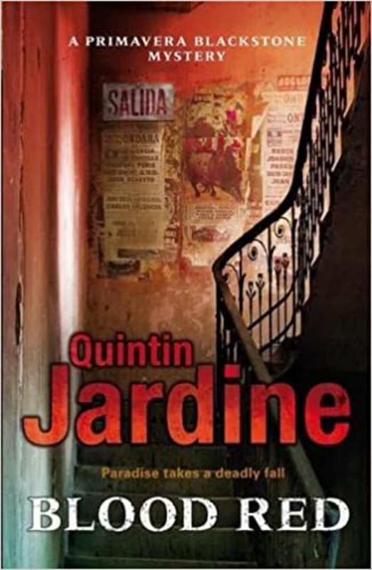 Book cover for "Blood Red" by Quintin Jardine
