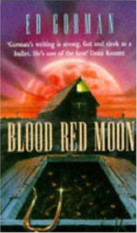 Book cover for "Blood Red Moon" by Ed Gorman
