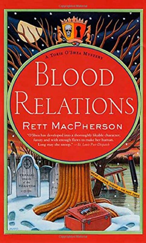 Book cover for "Blood Relations" by Rett MacPherson