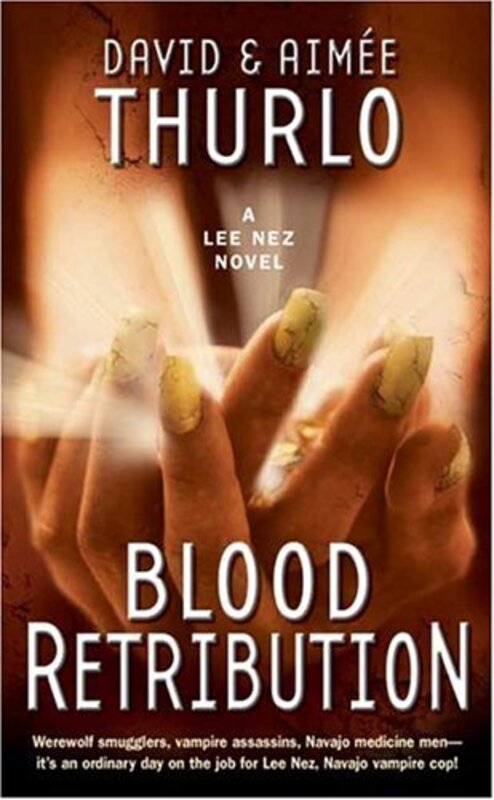Book cover for "Blood Retribution" by David Thurlo