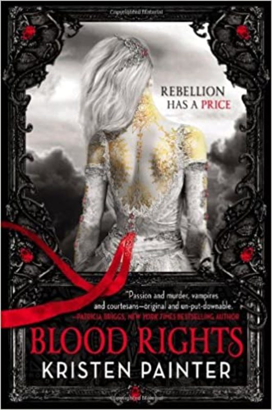 Book cover for "Blood Rights" by Kristen Painter