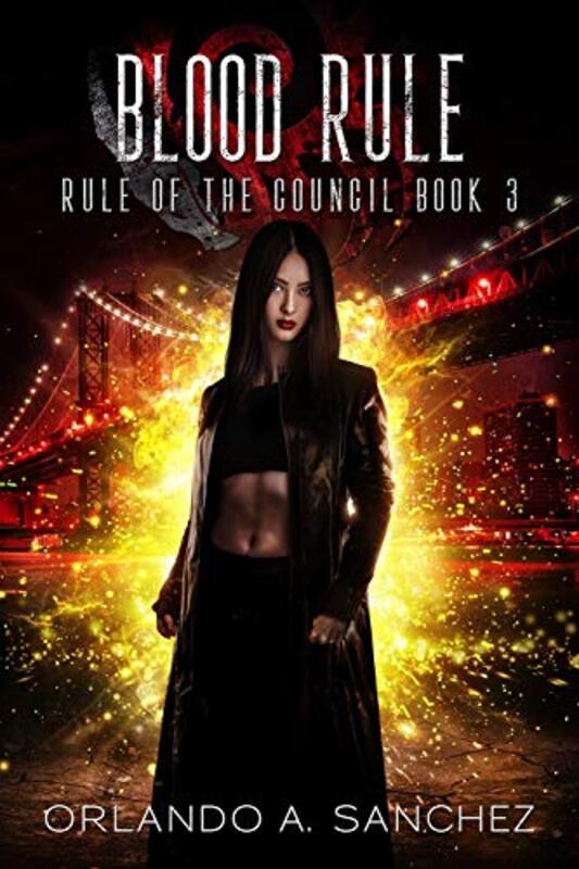 Book cover for "Blood Rule" by Orlando A Sanchez