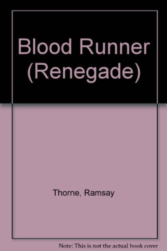 Book cover for "Blood Runner" by Lou Cameron