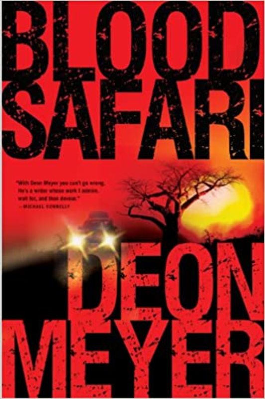 Book cover for "Blood Safari" by Deon Meyer