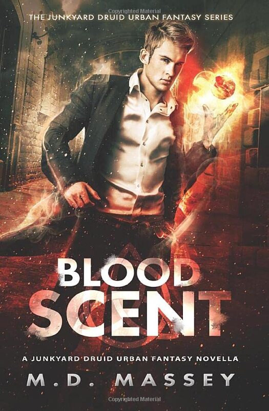 Book cover for "Blood Scent" by MD Massey