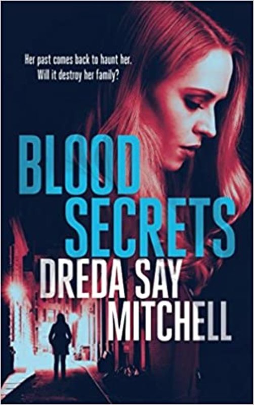 Book cover for "Blood Secrets" by Dreda Say Mitchell