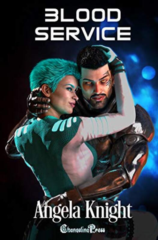 Book cover for "Blood Service" by Angela Knight