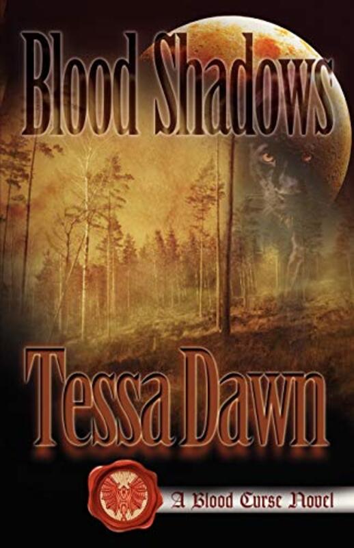 Book cover for "Blood Shadows" by Tessa Dawn