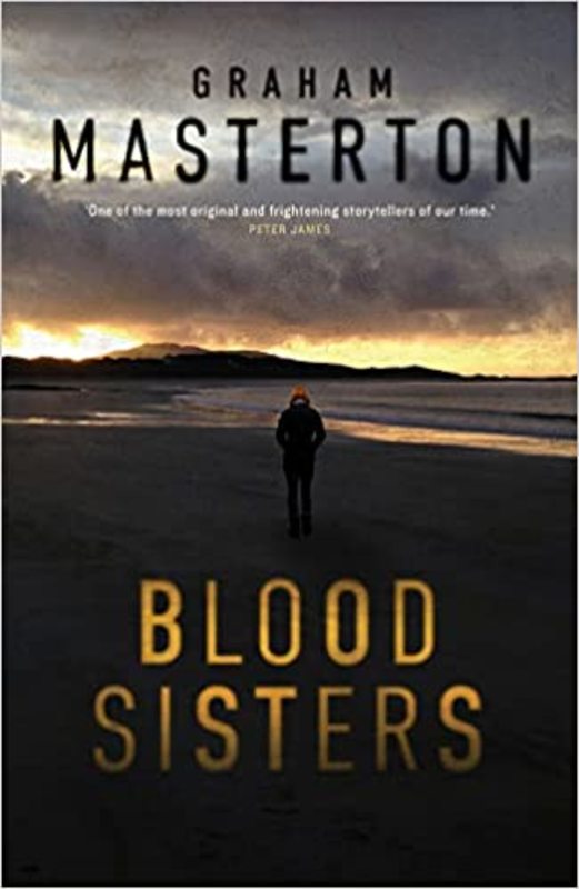 Book cover for "Blood Sisters" by Graham Masterton