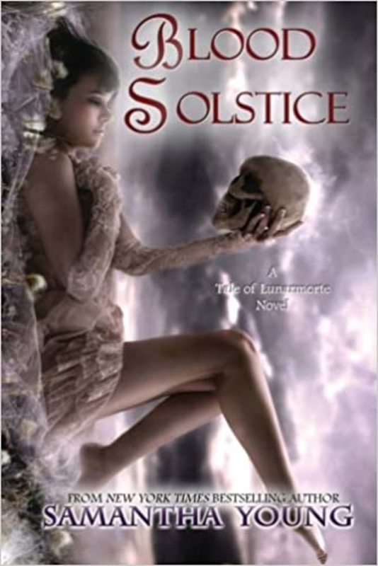 Book cover for "Blood Solstice" by Samantha Young