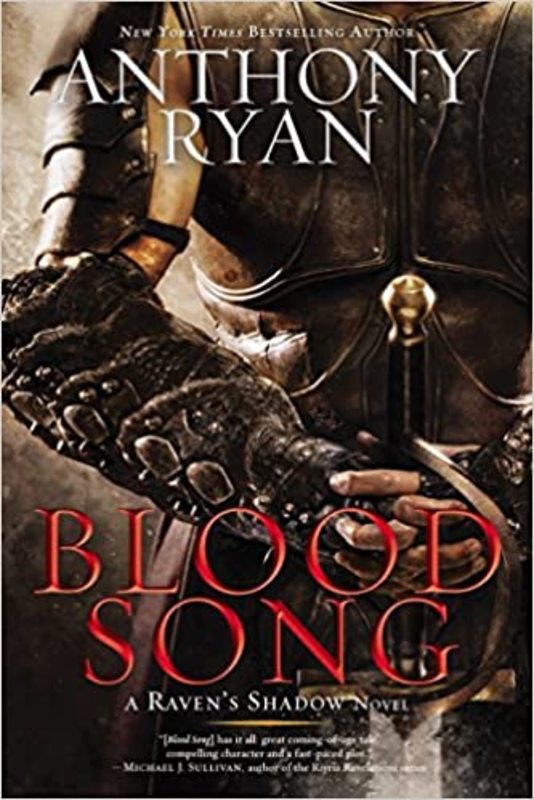 Book cover for "Blood Song" by Anthony Ryan