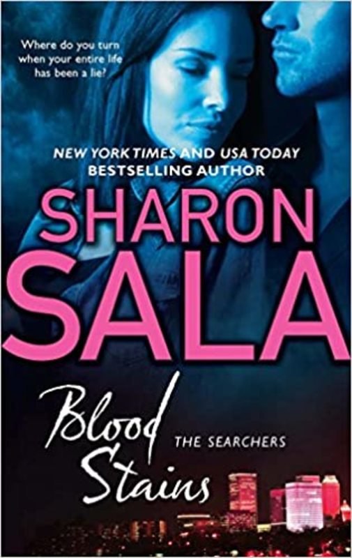 Book cover for "Blood Stains" by Sharon Sala