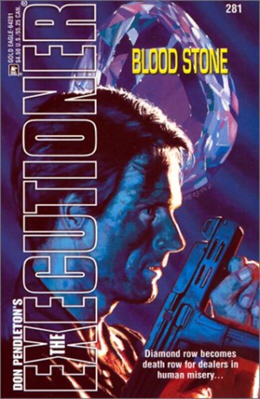 Book cover for "Blood Stone" by Don Pendleton
