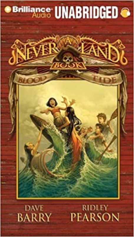 Book cover for "Blood Tide" by Dave Barry