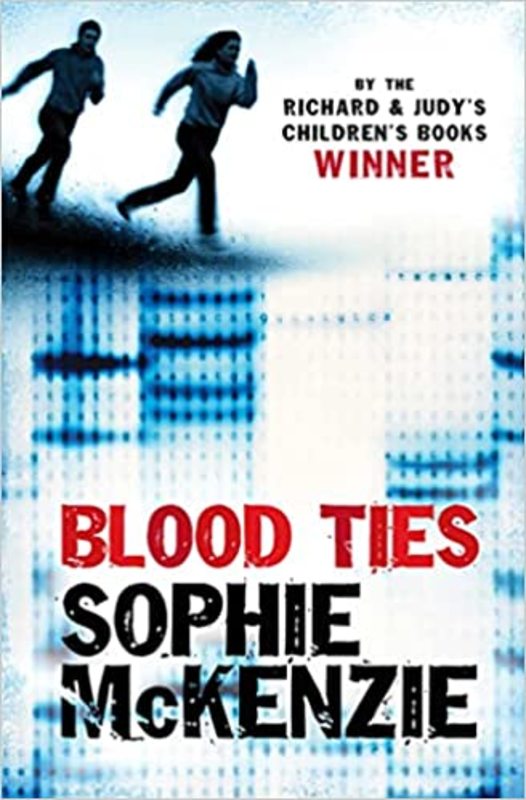 Book cover for "Blood Ties" by Sophie McKenzie
