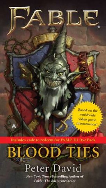 Book cover for "Blood Ties" by Peter David
