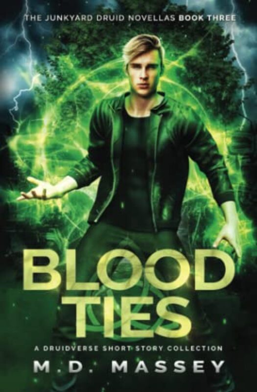 Book cover for "Blood Ties" by MD Massey