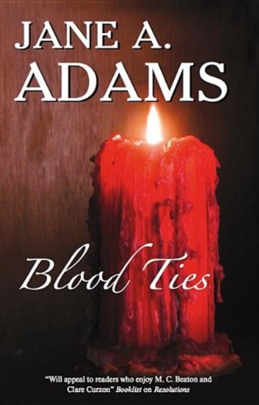 Book cover for "Blood Ties" by Jane Adams