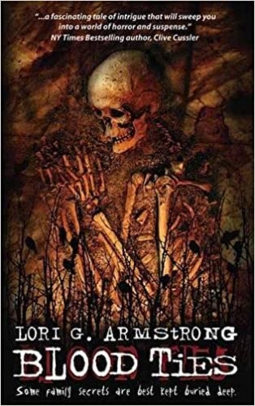 Book cover for "Blood Ties" by Lori G Armstrong