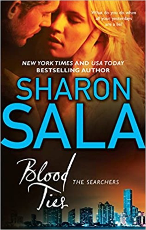 Book cover for "Blood Ties" by Sharon Sala