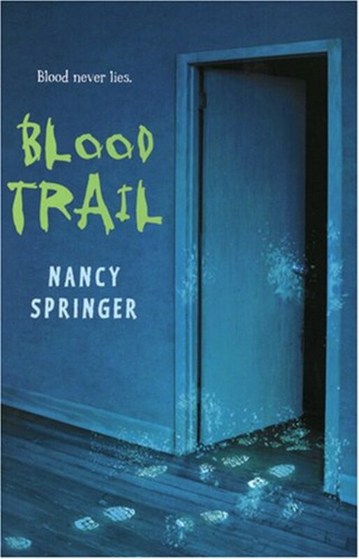 Book cover for "Blood Trail" by Nancy Connor Springer
