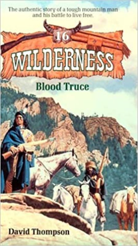 Book cover for "Blood Truce" by David Robbins